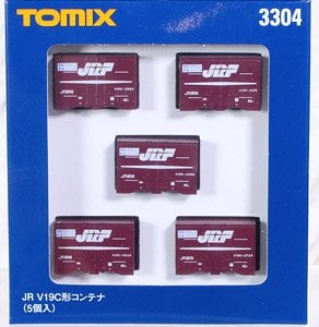TOMIX 19Dコンテナ5個入×12 JR 19D形コンテナ(5個入)｜