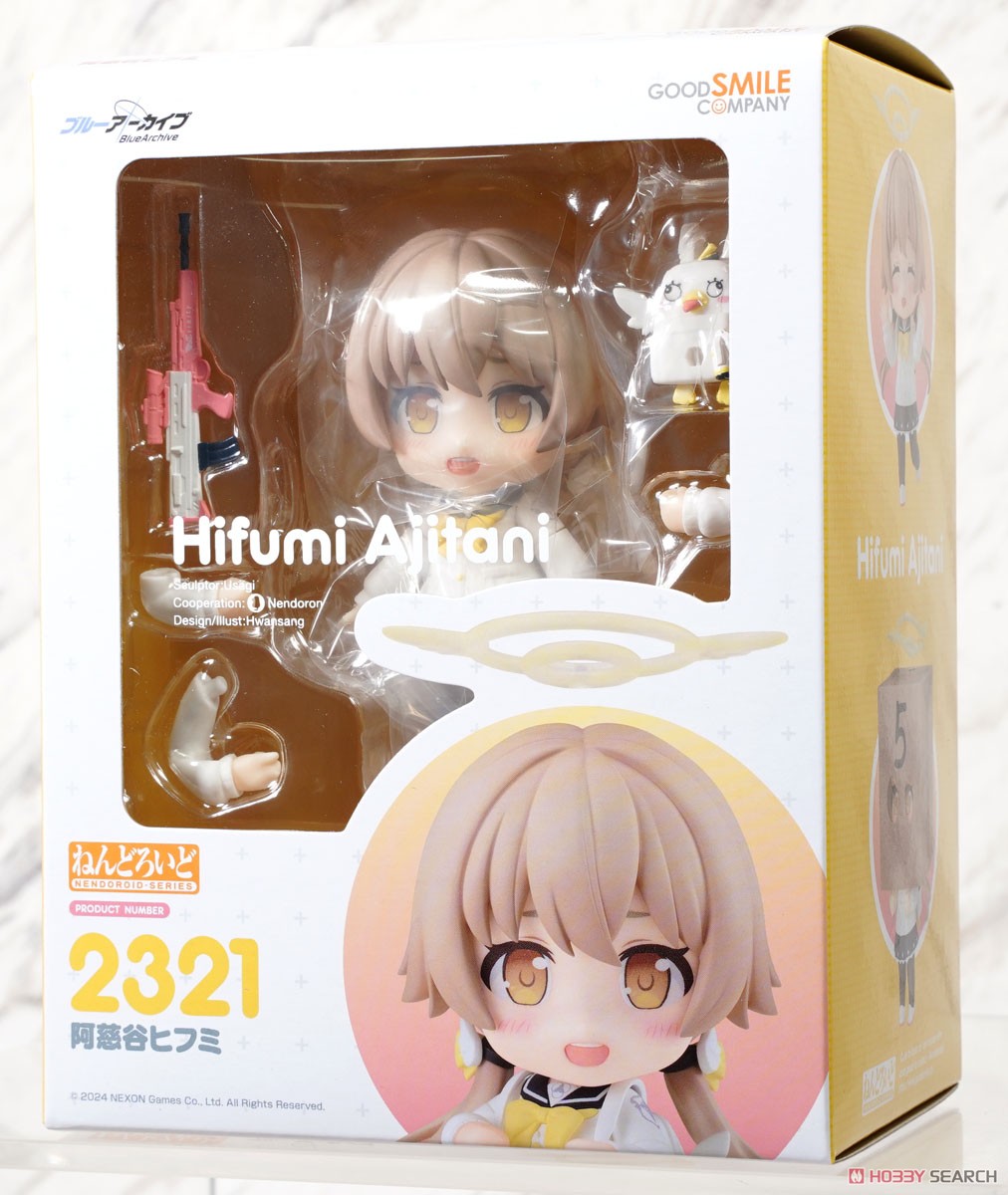 ねんどろいど 2321 ブルアカ 阿慈谷ヒフミ新品未開封 特典付き