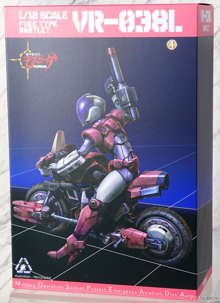 RIOBOT 機甲創世記モスピーダ 1/12 VR-038L バートレイ フーケ (完成品