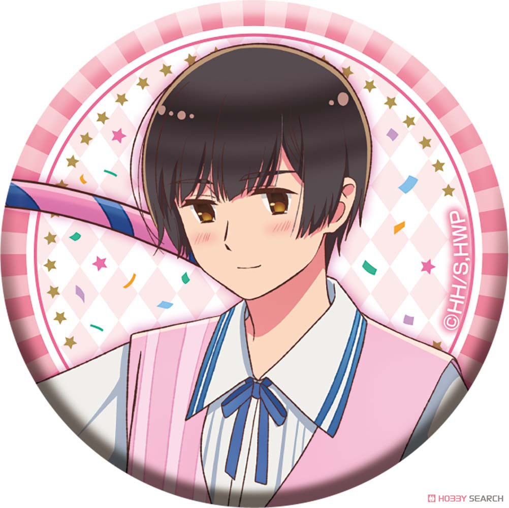 ヘタリア 日本 ハート缶バッジ