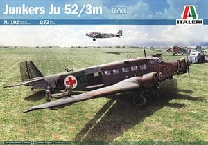 WW.II ドイツ軍 ユンカース Ju-52/3m 輸送機 (プラモデル) - ホビー
