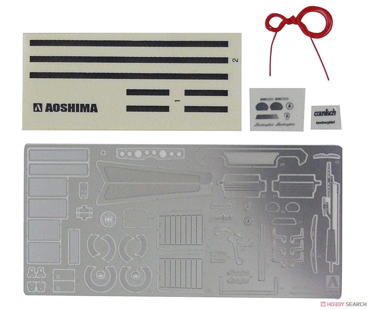 ランボルギーニ カウンタック 専用エッチングパーツ (プラモデル
