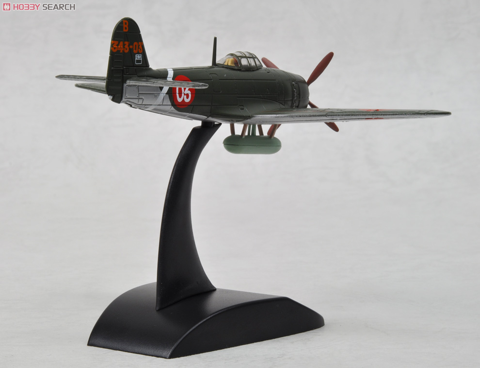 絶版 マルシン 1/48紫電改 第343海軍航空隊 松山基地/菅野機 局