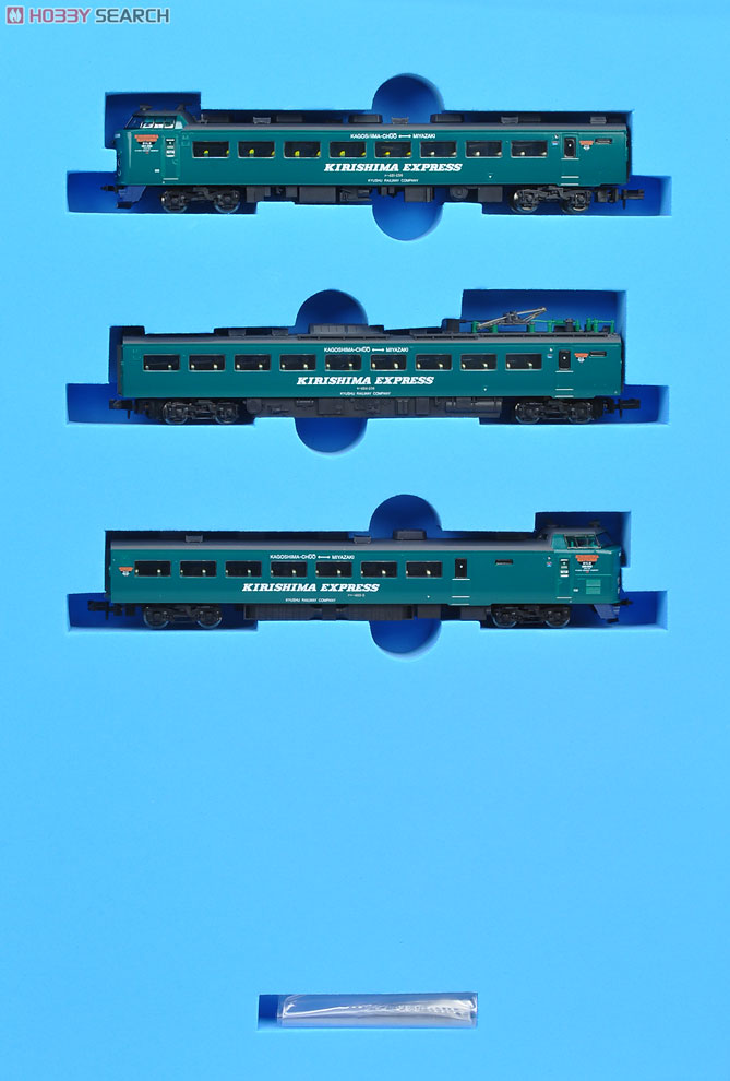 485系 特急「きりしま」 グリーン塗装 (3両セット) (鉄道模型