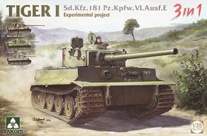 タミヤ Tiger I (SD.KFZ.181) 1/25 VI号戦車 Sd.Kfz.181 タイガーI E型