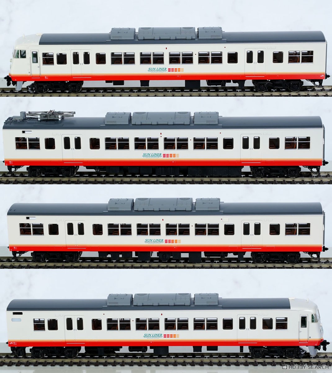 16番(HO) JR 117系近郊電車 (サンライナー) セット (4両セット) (鉄道