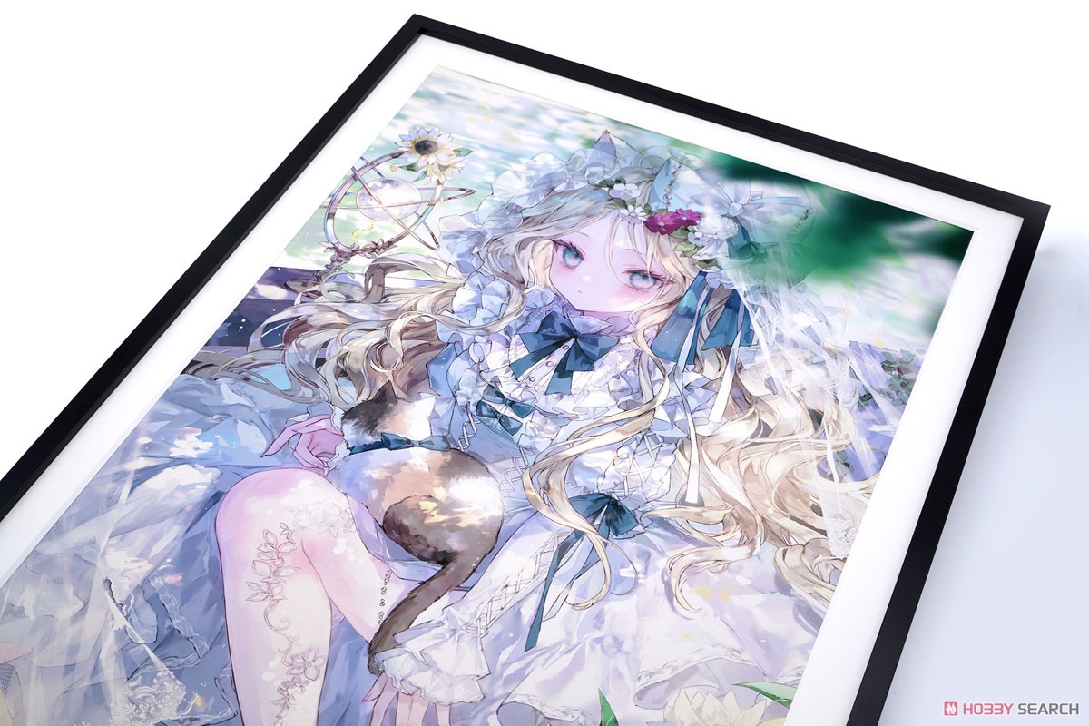 2005年ねこぢるy展 ジークレー作品 額縁入り 2005年ねこぢるy展