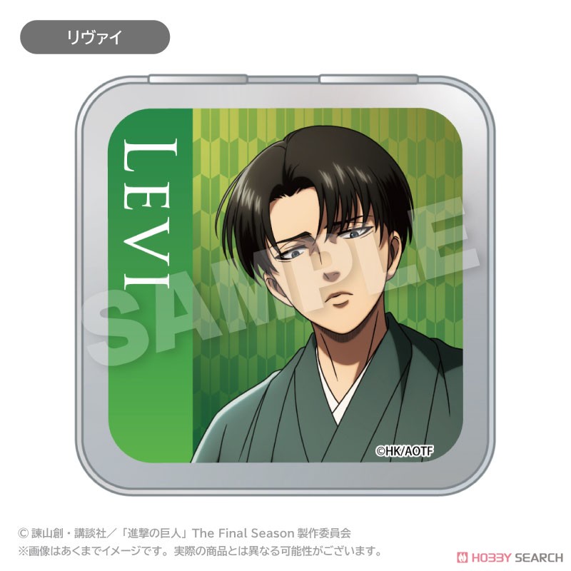 進撃の巨人 コレクション缶ケース お正月ver. リヴァイ (キャラクター