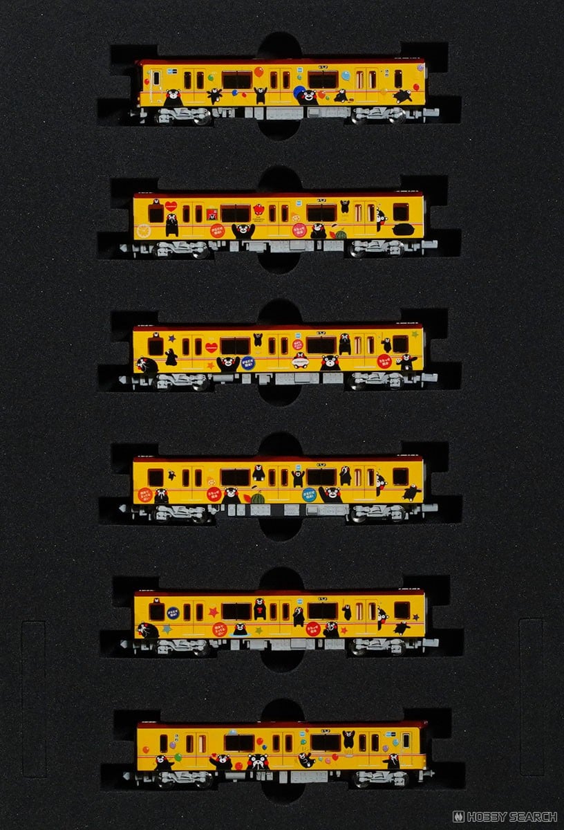 ☆特価品 東京メトロ 銀座線1000系 くまモンラッピング6両セット (6両