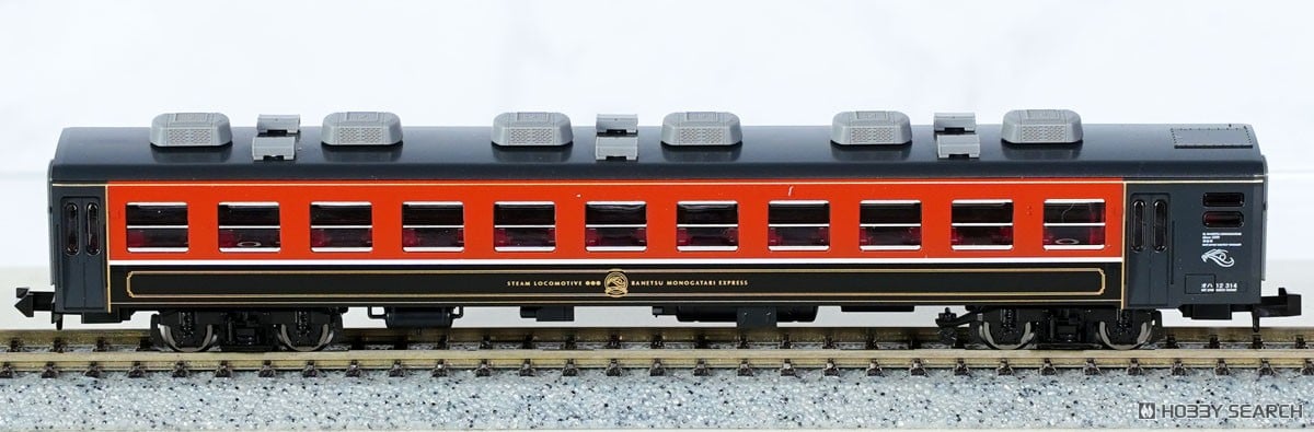 JR 12系客車 (ばんえつ物語・オコジョ展望車) セット (7両セット