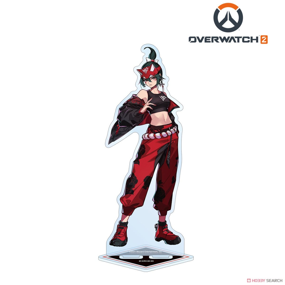 オーバーウォッチ 2 POKImariさんイラスト キリコ 特大アクリル