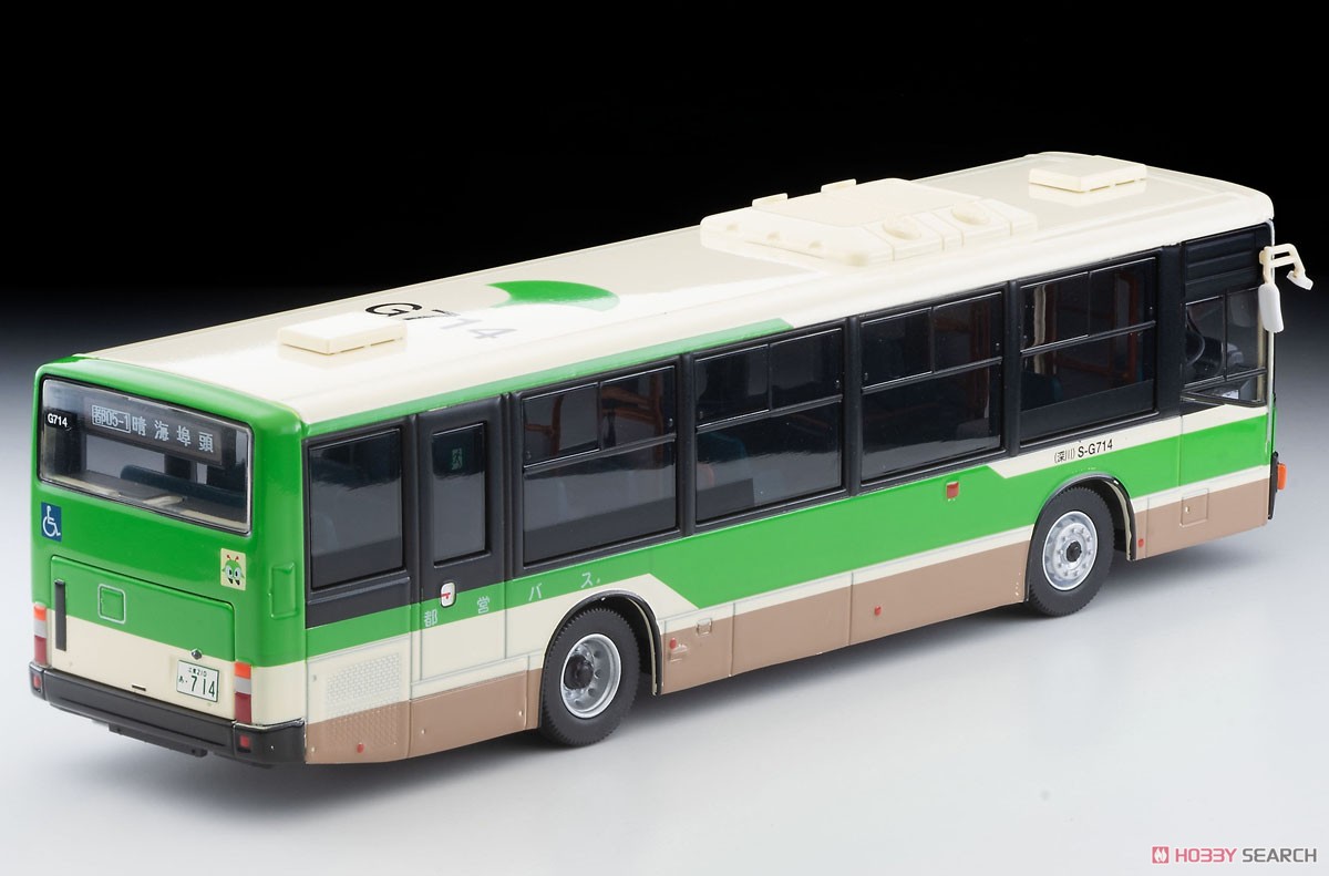 FUSO エアロバス 1/43 無色ボディー 未使用モデル FUSO エアロバス 1