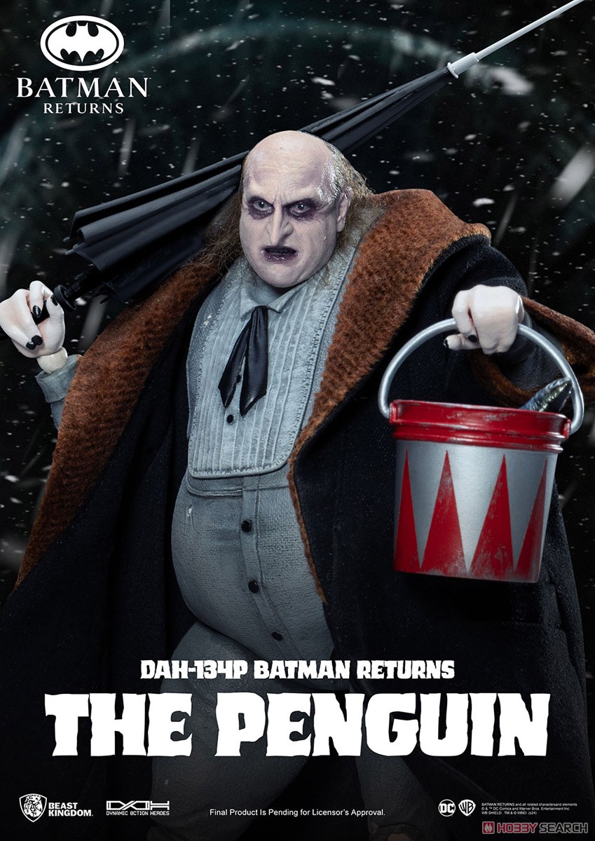 バットマン リターンズ」1／6ペンギン ソフビキット（ツクダホビー