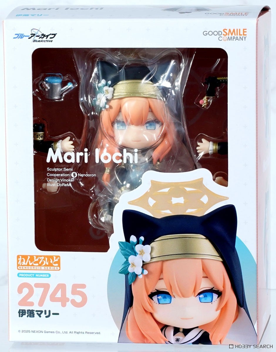 ねんどろいど 伊落マリー 限定特典台座付き フィギュア ブルー