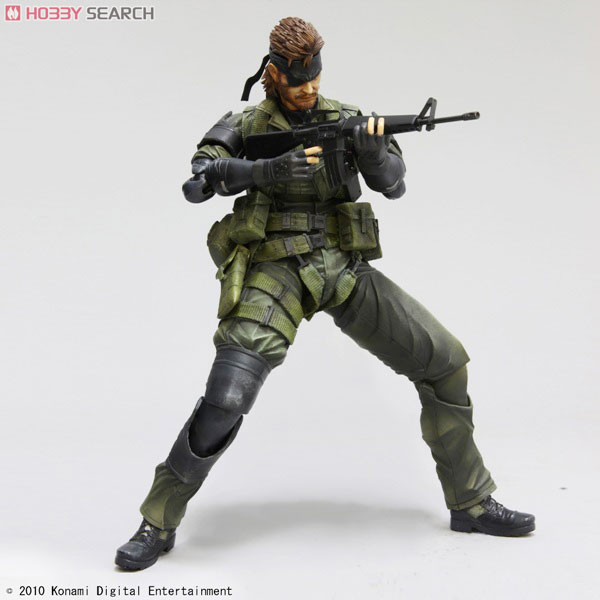 Metal Gear Solid Peace Walker Play Arts Kai Snake Jungle Fatigues