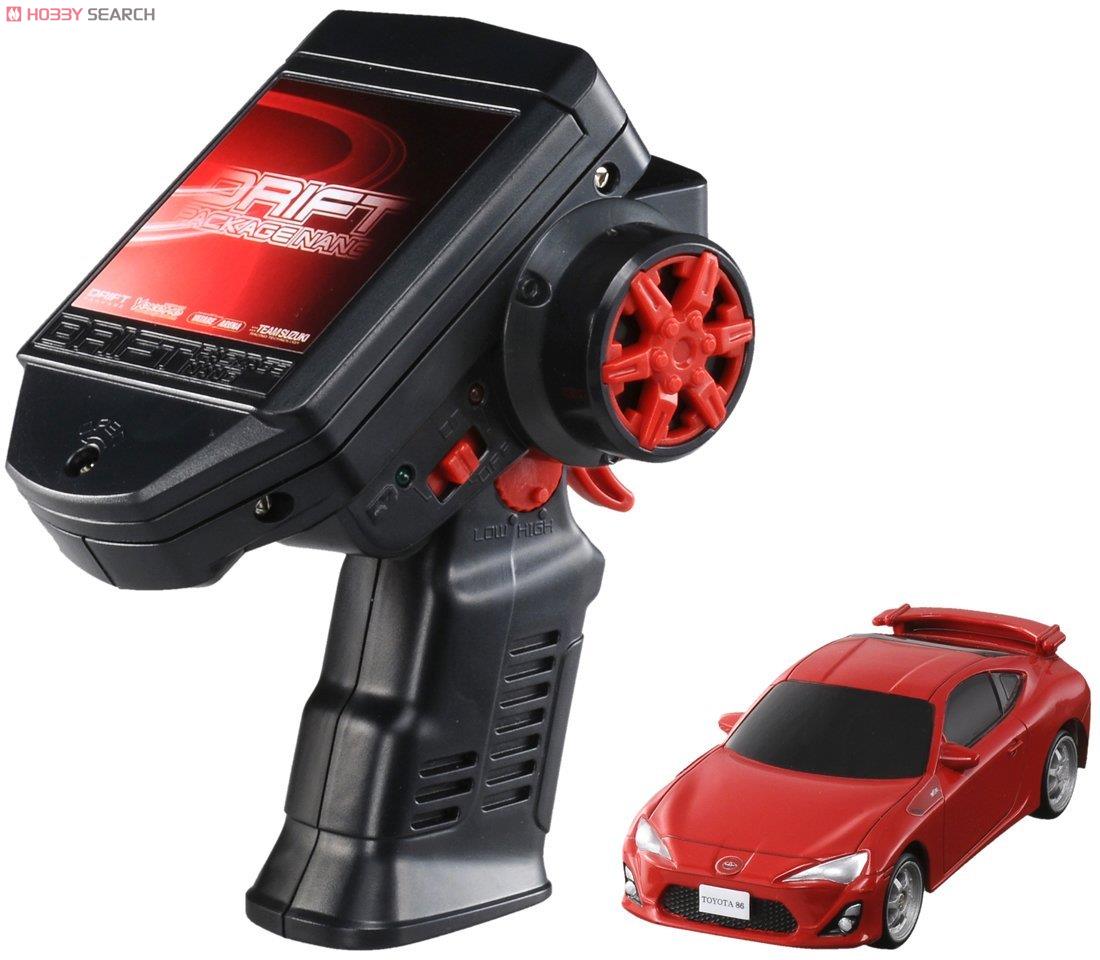 ドリフトパッケージナノ 06 トヨタ86 レッド (ラジコン) - ホビー