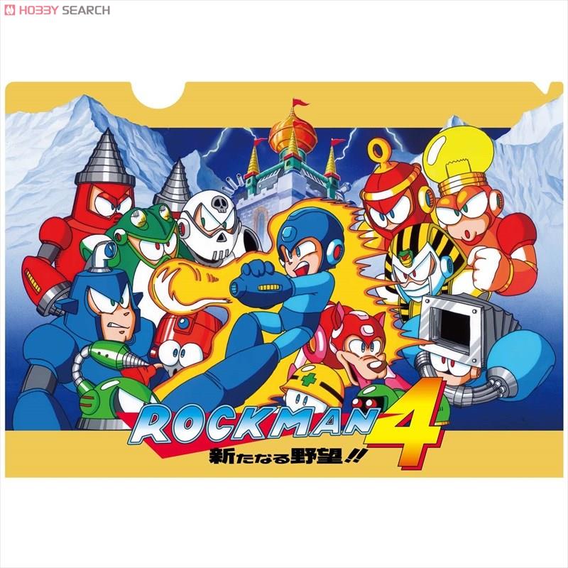 ロックマン A4クリアファイル ロックマン4 (キャラクターグッズ