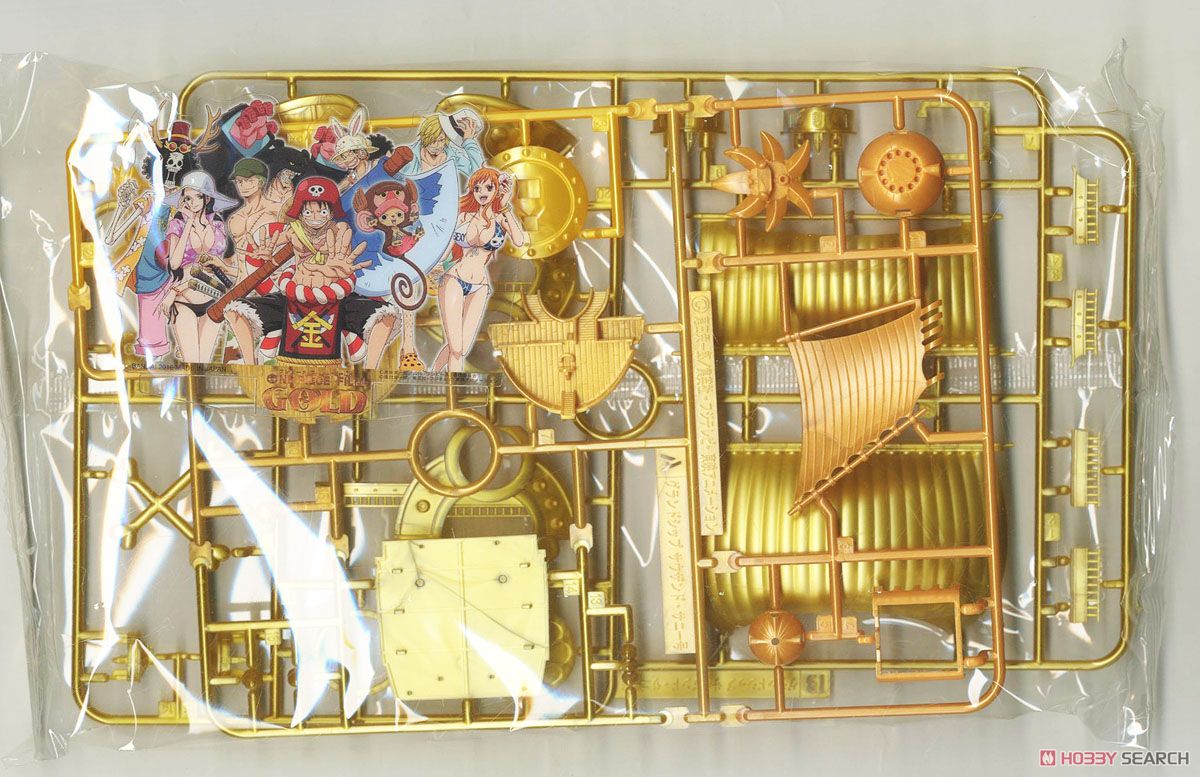 サウザンド・サニー号 「FILM GOLD」 公開記念カラーVer. (プラモデル