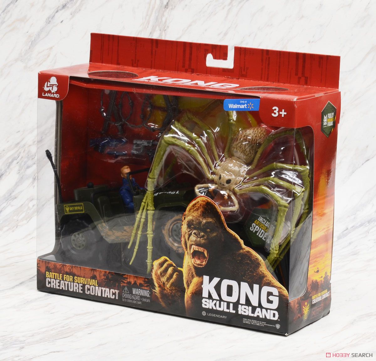 スパイダー with ジープ (バトルフォーサバイバル)/キングコング 髑髏