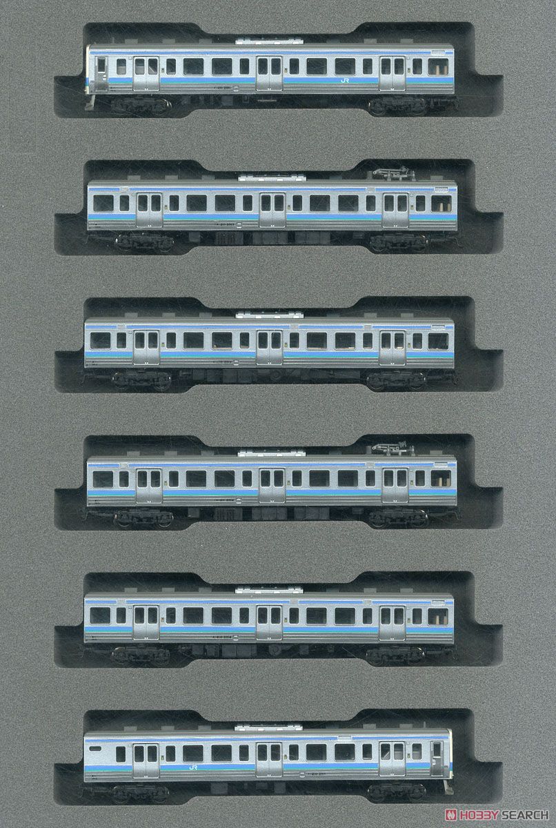 211系2000番台 長野色 (6両セット) (鉄道模型) - ホビーサーチ 鉄道模型 N