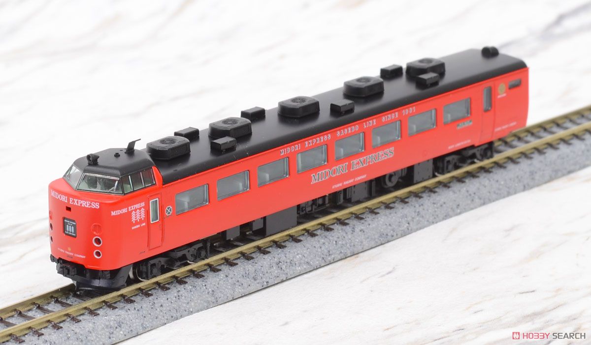 新品、未走行）JR九州485系MIDORI Express 4両セット 新品、未走行）JR