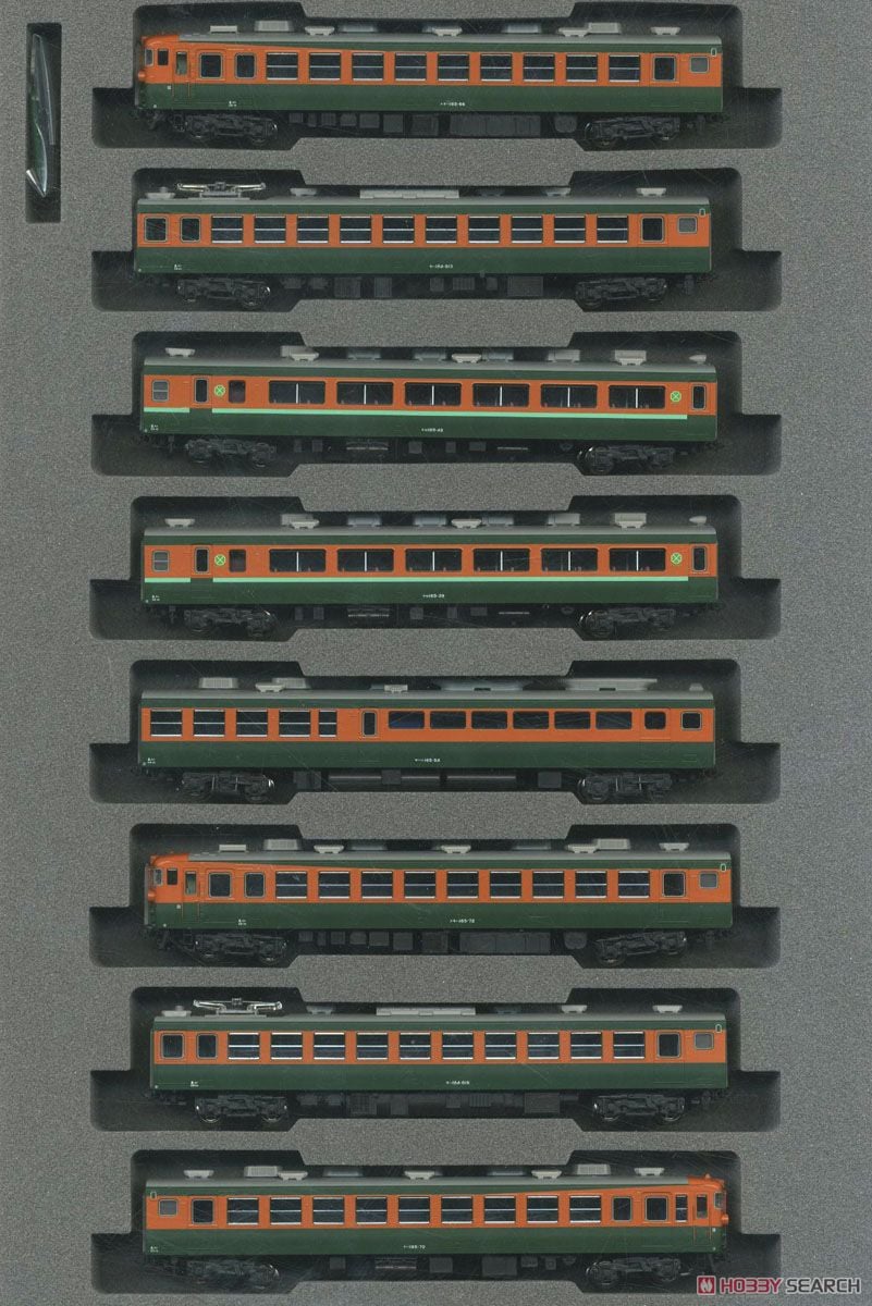 165系 急行「アルプス」 (8両セット) (鉄道模型) - ホビーサーチ 鉄道