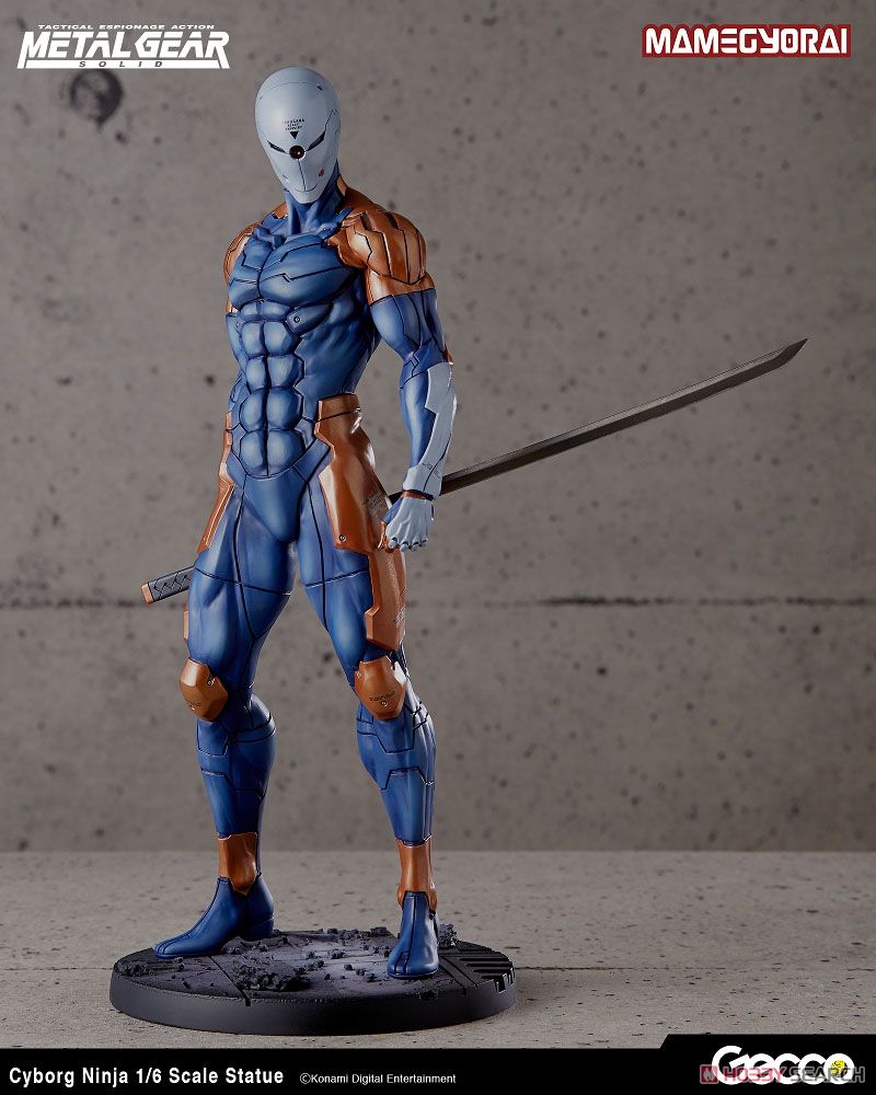 PLAY ARTS 改 サイボーグ忍者 メタルギアソリッド フィギュア PLAY