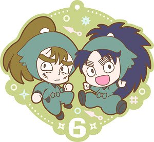 忍たま乱太郎 七松小平太 ラバーストラップ ラバスト まとめ売り 忍