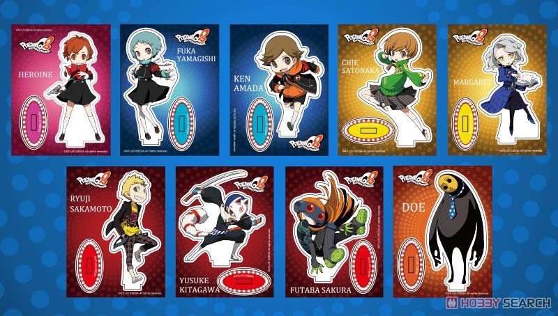 ペルソナQ2 ふぉーちゅん☆アクリルスタンド 主人公＆花村陽介