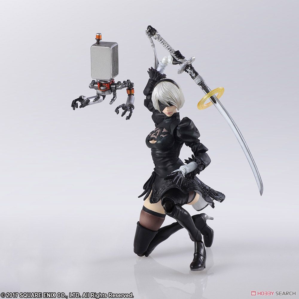 BRING ARTS NieR：Automata 2B＆機械生命体(2体セット Amazon | 【開封