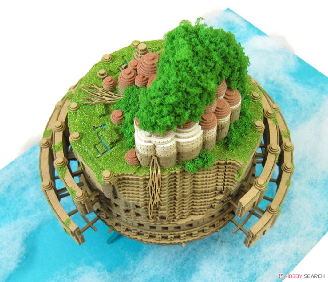 みにちゅあーと] 特別企画 「天空の城ラピュタ」 ラピュタ城 (組み立て