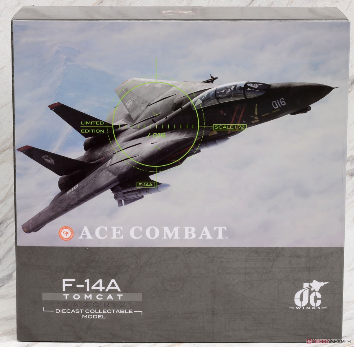 未開封】1:72ダイキャストACE COMBAT F-14A TOMCAT 未開封】1:72ダイ