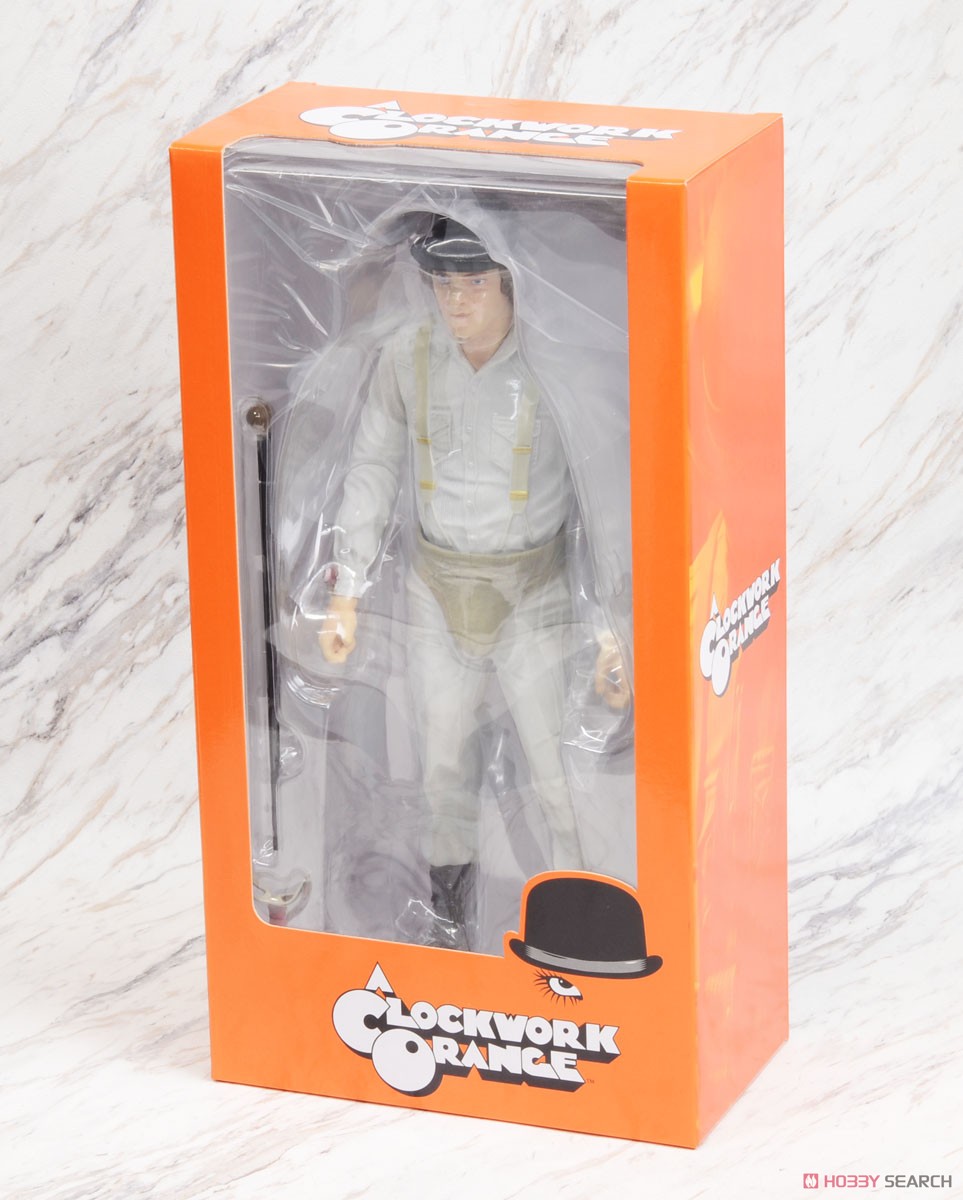 レア物 メズコ 時計仕掛けのオレンジ アレックス フィギュア mezco