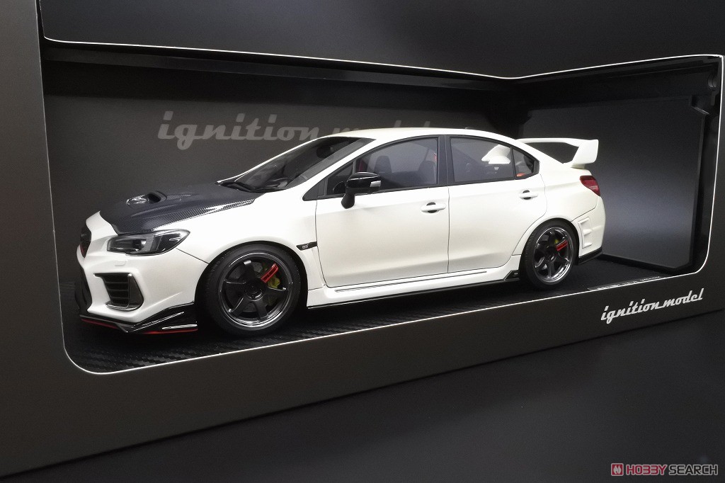 SUBARU WRX (CBA-VAB) STI White Pearl (ミニカー) - ホビーサーチ