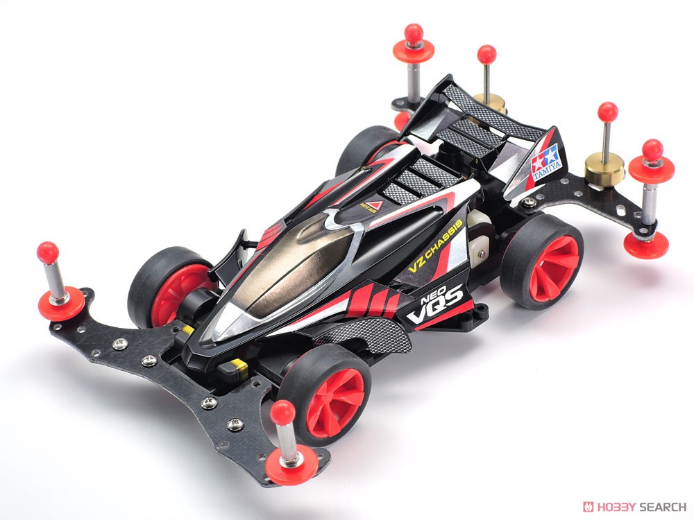 ミニ四駆 NEO-VQS クリヤーボディ 95648 vzシャーシ セット ネオVQS