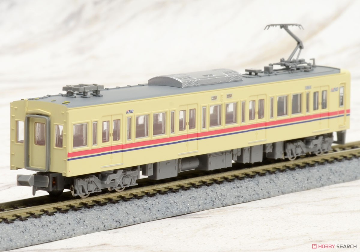 京王 6000系 都営地下鉄線乗入仕様車 新塗装 シングルアームパンタ