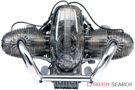 BMW R90S ボクサー フラット・ツイン エンジン 空冷OHV2気筒 透明