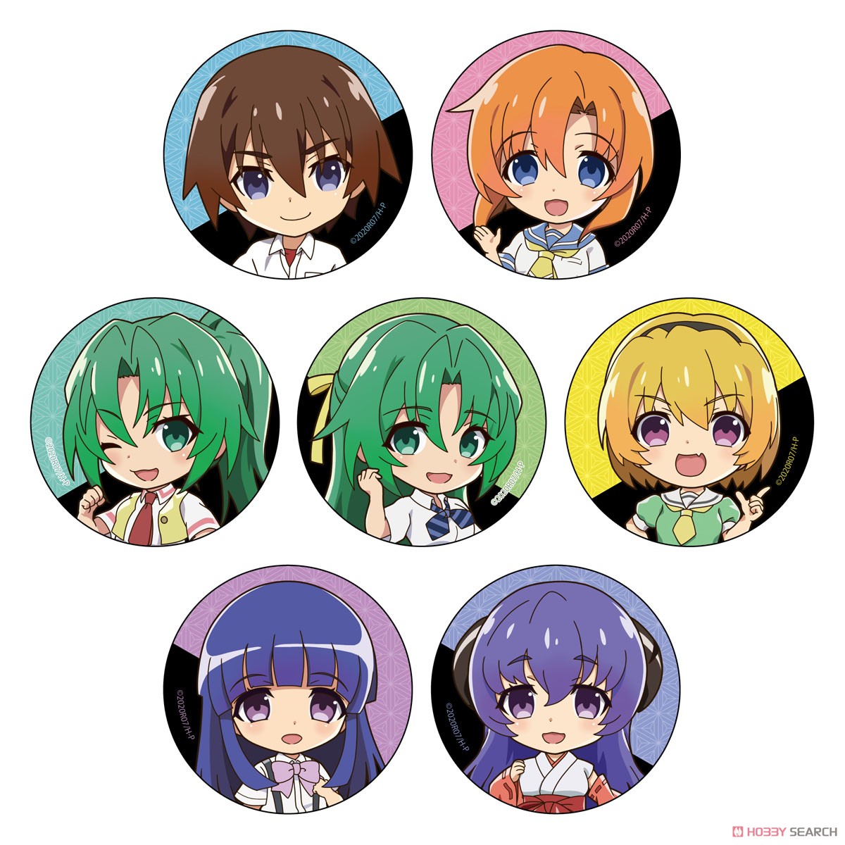 ひぐらしのなく頃に 業 缶バッジ 園崎詩音 (キャラクターグッズ