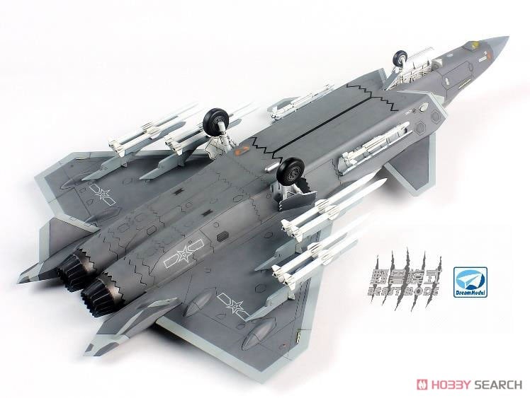 J-20 「威龍」 中国空軍 ステルス戦闘機 「ビーストモード