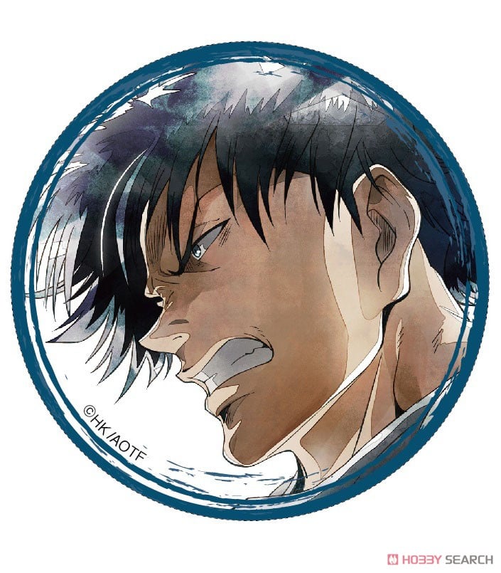 進撃の巨人」 キャラバッジコレクション リヴァイ Art-Pic (8個セット