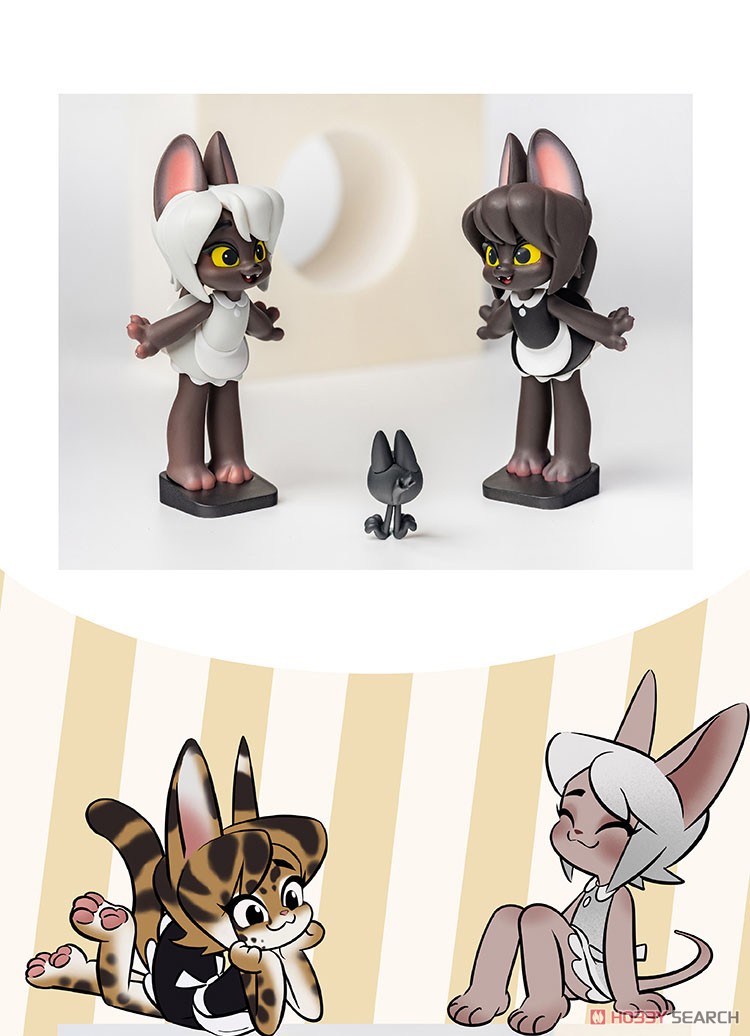 空想造物 メイドキャットシリーズ (10個セット) (完成品) - ホビー
