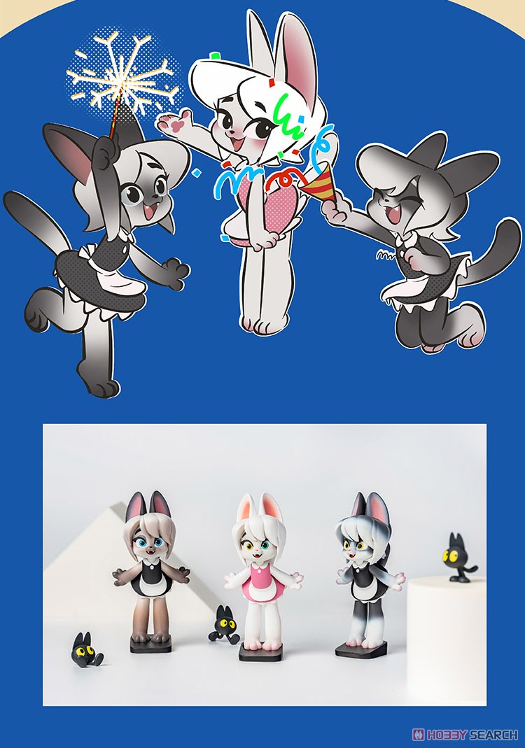 空想造物 メイドキャットシリーズ (10個セット) (完成品) - ホビー