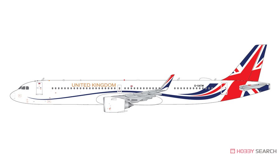 A321neo イギリス空軍 G-XATW `United Kingdom` (完成品飛行機