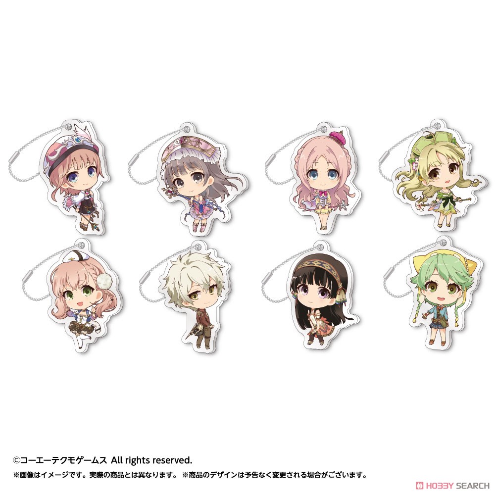 アトリエ」シリーズ25周年 アクリルキーホルダーこれくしょん 第1弾 (8