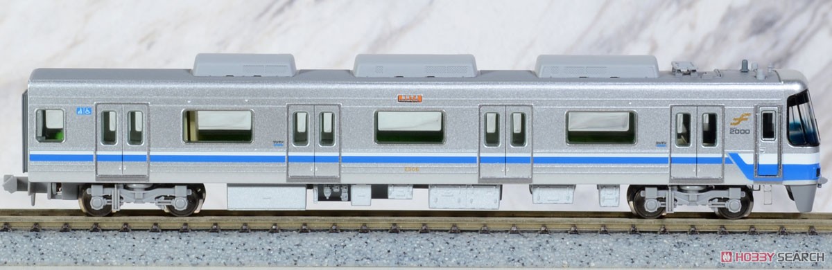 福岡市交通局 2000系 2段帯仕様 6両セット (6両セット) (鉄道模型