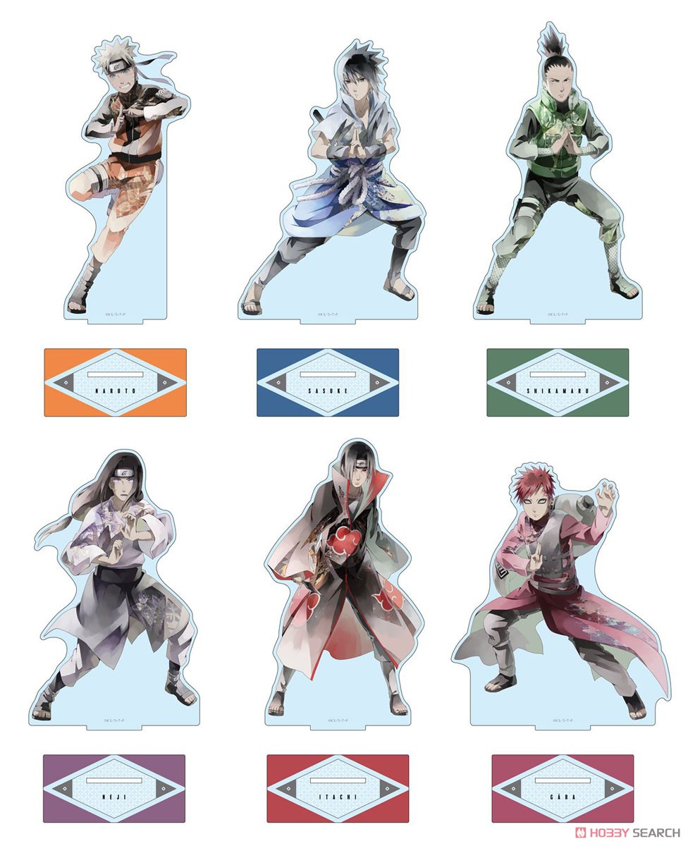 NARUTO -ナルト- 疾風伝 デカアクリルスタンド PALE TONE series 奈良