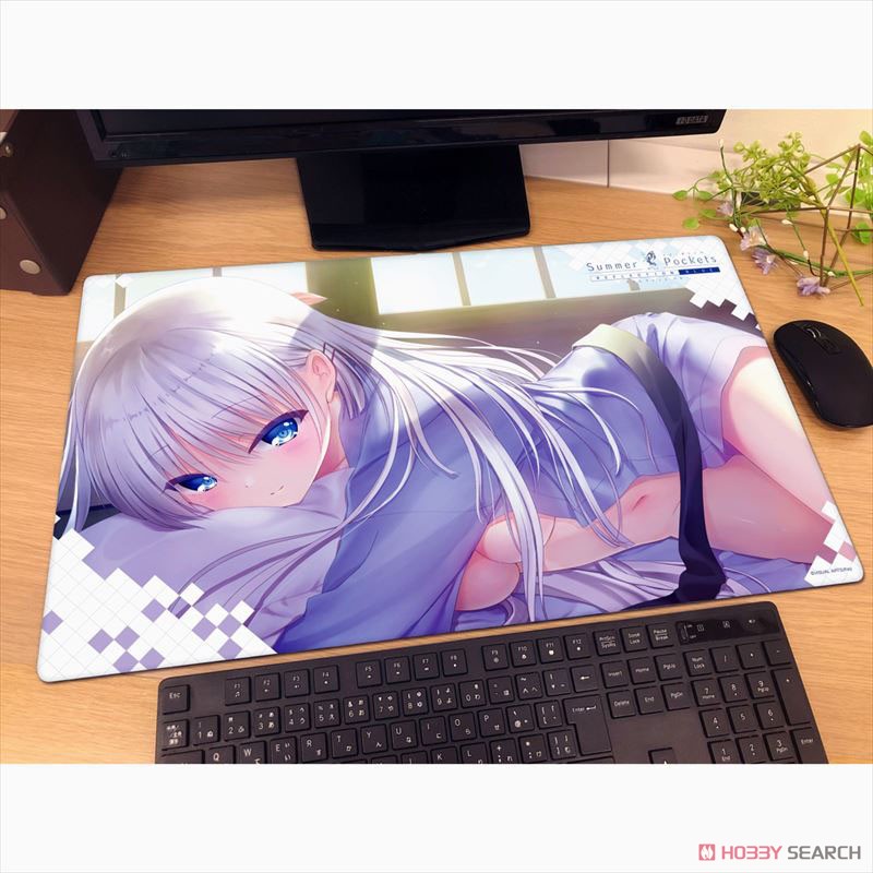 Summer Pockets REFLECTION BLUE] ラバーマット (鳴瀬しろは/添い寝