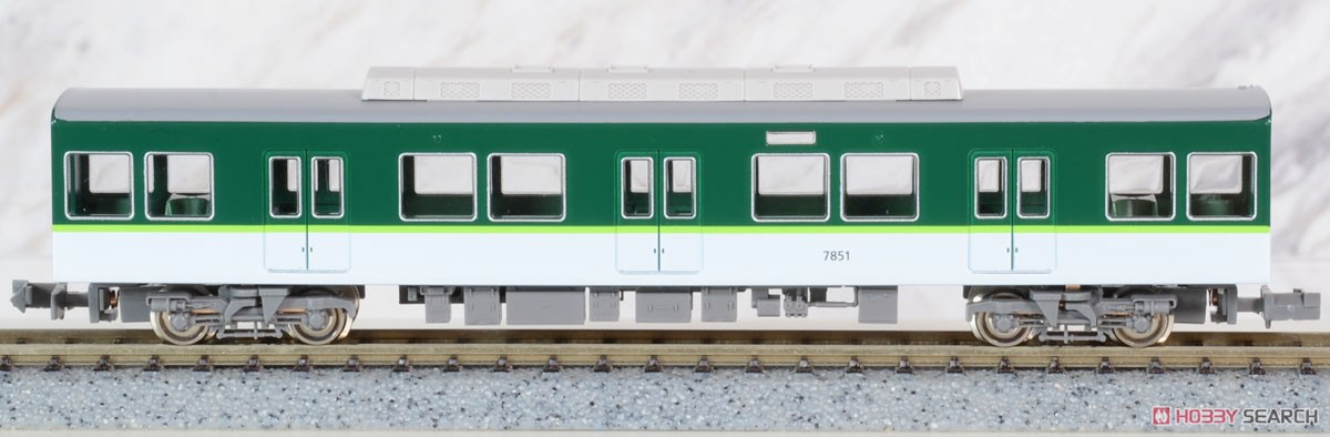 京阪 7200系 (7201編成) 7両編成セット (動力付き) (7両セット) (塗装