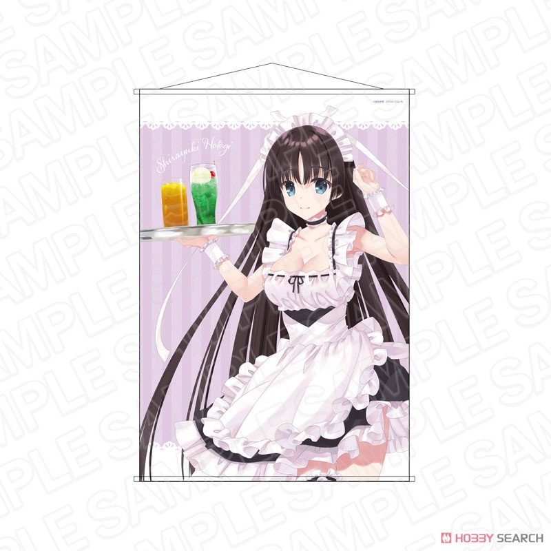 緋弾のアリア B2タペストリー 星伽白雪 水着メイド ver. (キャラクター