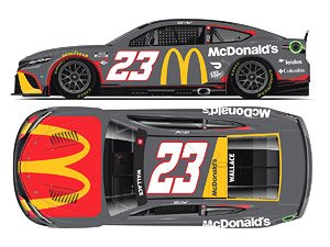 ババ・ウォレス` #23 マクドナルド TOYOTA カムリ NASCAR 2023